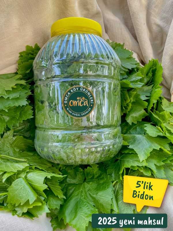 Kuru Basım Asma Yaprak 5'lik Bidon