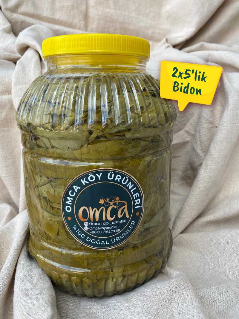 Salamura Asma Yaprak 2x5'lik Bidon