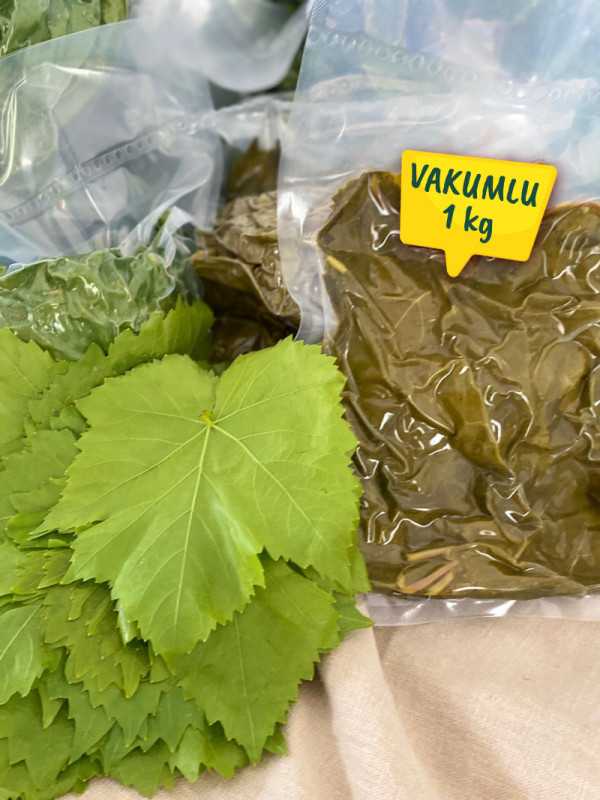 Vakumlu Taze Asma Yaprak 1 kg.
